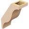Ekena Millwork 5-inch W x 10-inch D x 14-inch H Funston Rough Cedar Woodgrain TimberThane Knee Brace, Primed BRCUR05X10X14FSTRCPR - alternate 6
